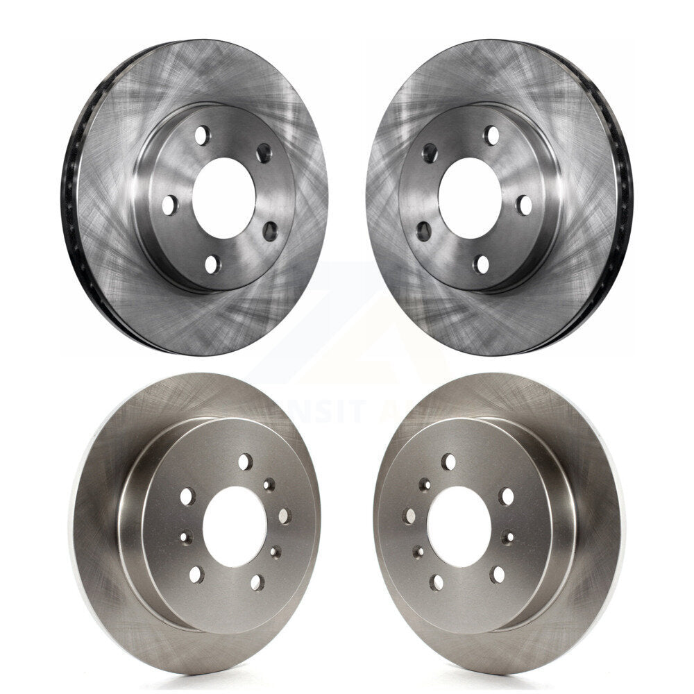 Disc Brake Rotors Front Rear Kit For Pontiac Grand Am Oldsmobile Alero