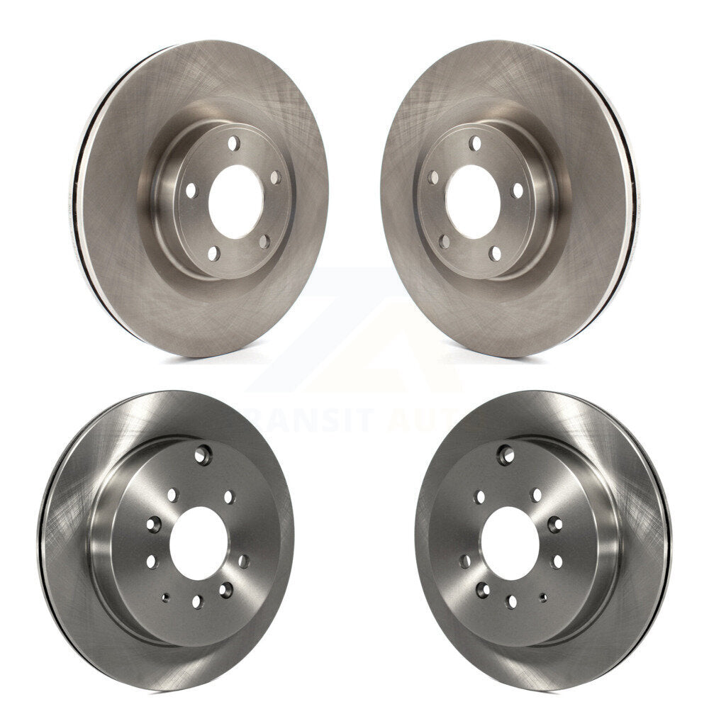 Disc Brake Rotors Front Rear Kit For Ford Edge Lincoln MKX