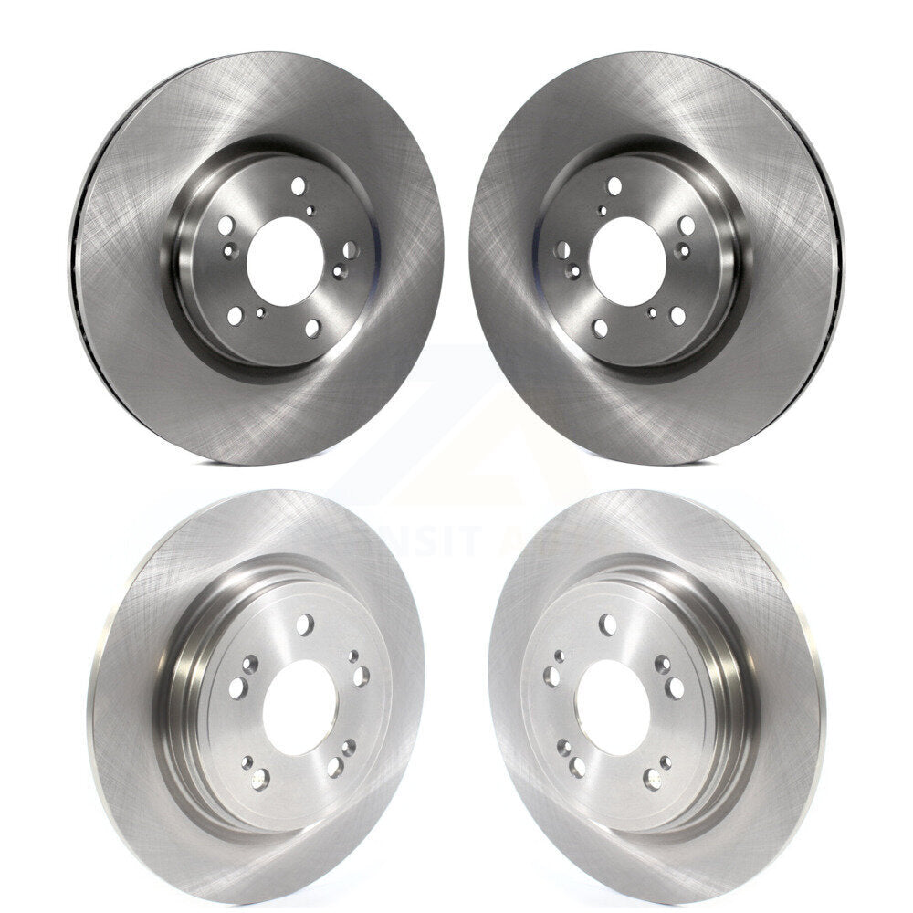 Disc Brake Rotors Front Rear Kit For 2014-2020 Acura RLX Sport Hybrid SH-AWD