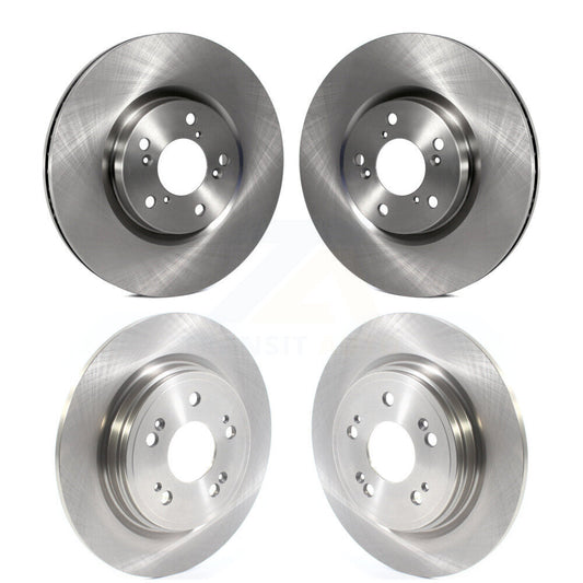 Disc Brake Rotors Front Rear Kit For 2014-2020 Acura RLX Sport Hybrid SH-AWD