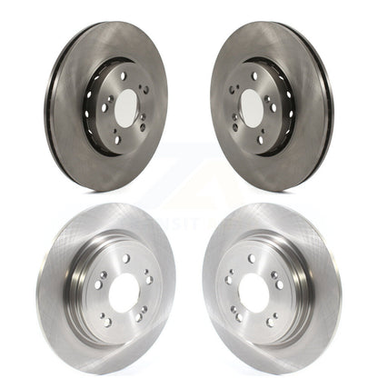 Disc Brake Rotors Front Rear Kit For Acura RLX