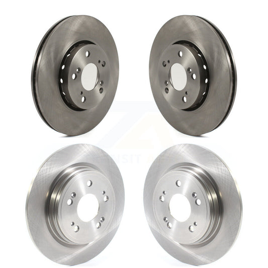 Disc Brake Rotors Front Rear Kit For Acura RLX
