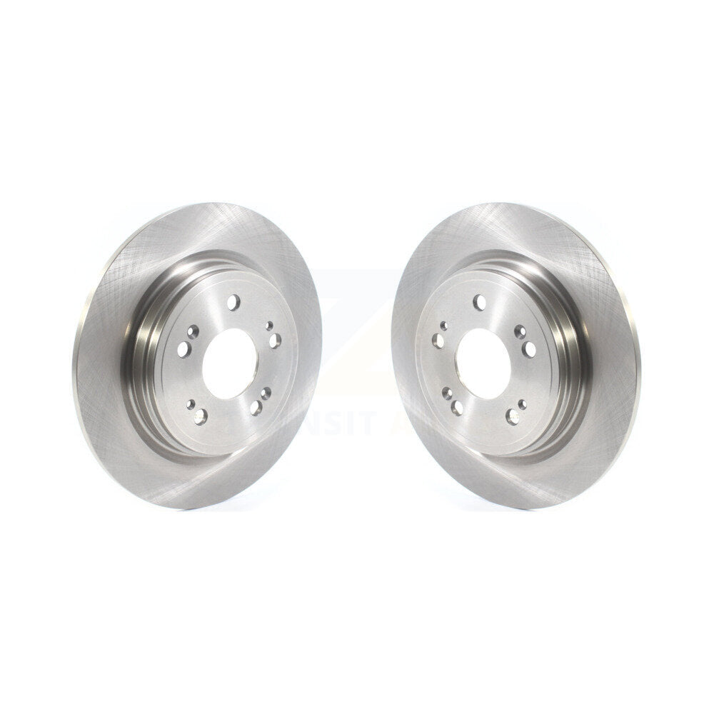 Disc Brake Rotors Rear Pair For 2014-2020 Acura RLX