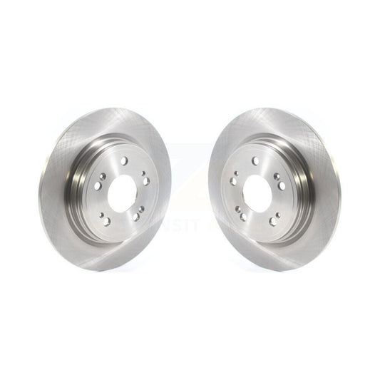 Disc Brake Rotors Rear Pair For 2014-2020 Acura RLX