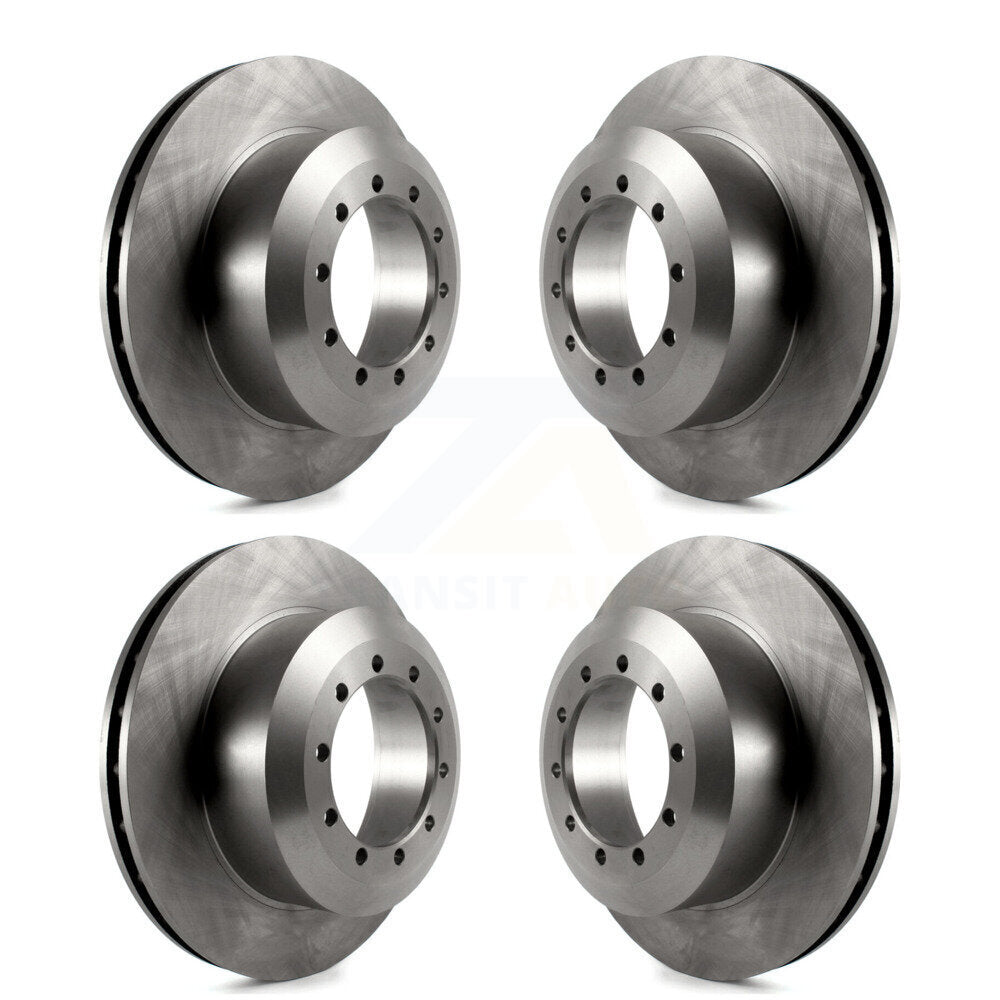 Disc Brake Rotors Front Rear Kit For Ford F-53 Motorhome Chassis F-59 Commercial