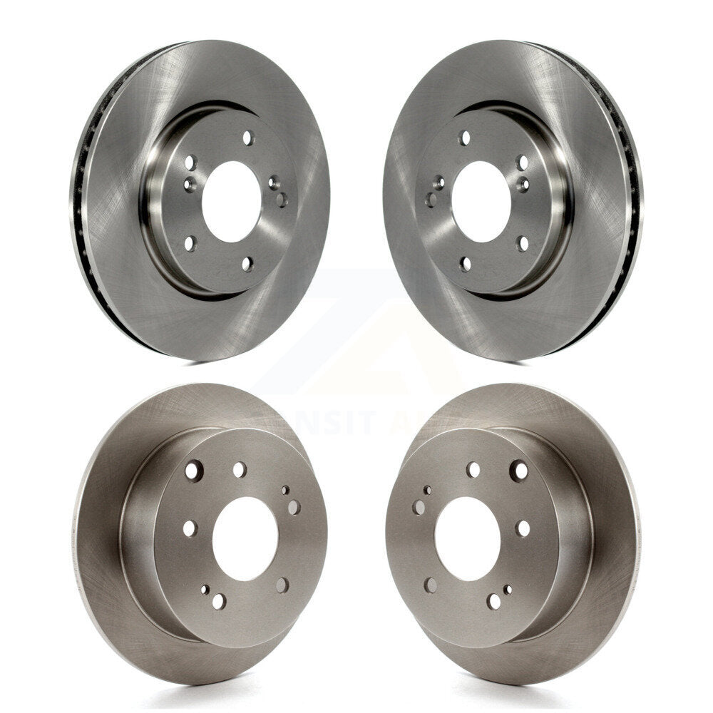 Disc Brake Rotors Front Rear Kit For Mitsubishi Galant