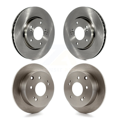 Disc Brake Rotors Front Rear Kit For Mitsubishi Galant