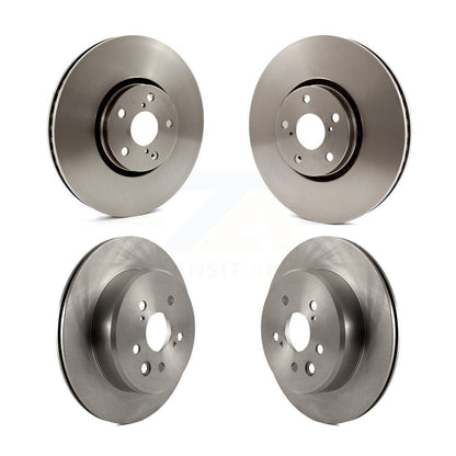 Disc Brake Rotors Front Rear Kit For Lexus IS350 IS300 GS350 IS200t