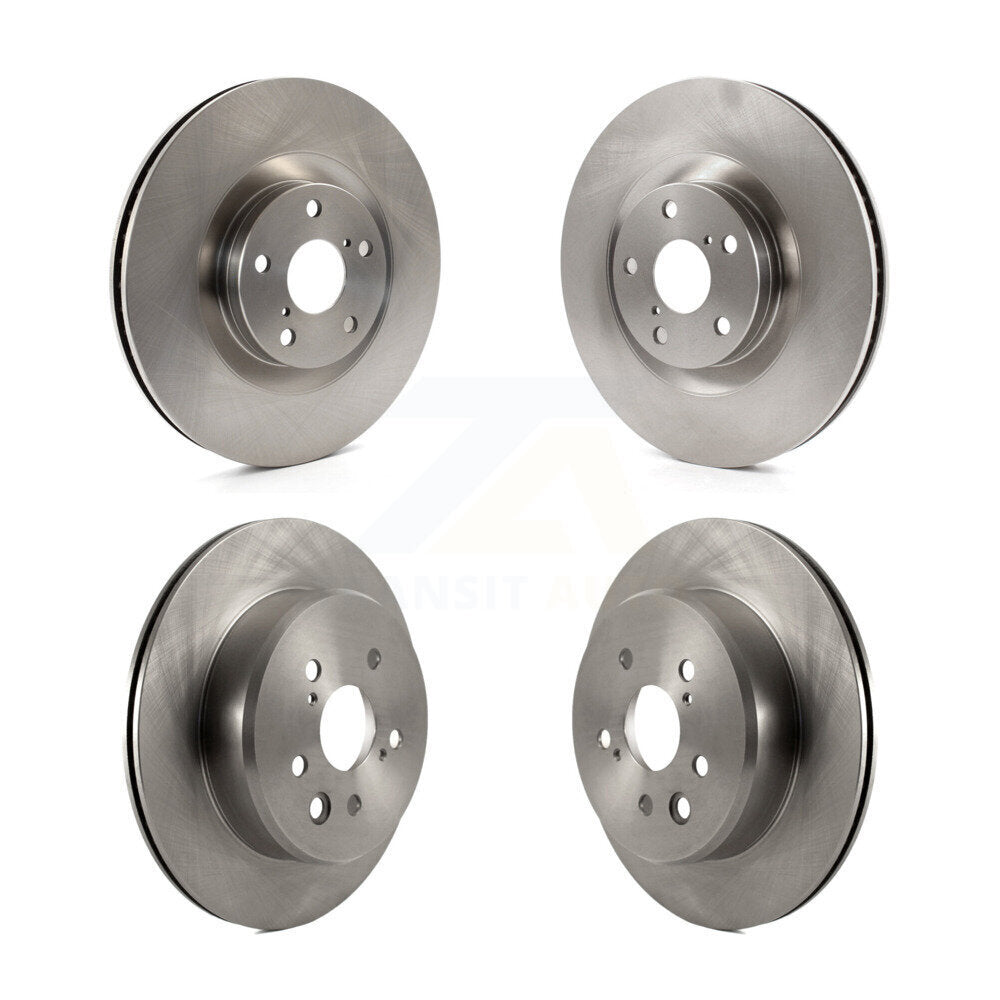 Brake Rotor Front Rear Kit For Lexus IS300 IS350 GS350 RC350 RC300 IS200t GS450h