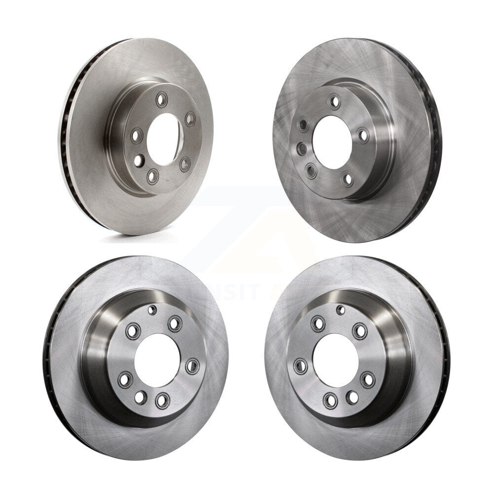 Disc Brake Rotors Front Rear Kit For Volkswagen Touareg