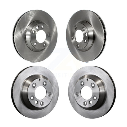 Disc Brake Rotors Front Rear Kit For Audi Q7 Porsche Cayenne Volkswagen Touareg