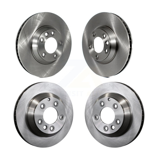 Disc Brake Rotors Front Rear Kit For Audi Q7 Porsche Cayenne Volkswagen Touareg