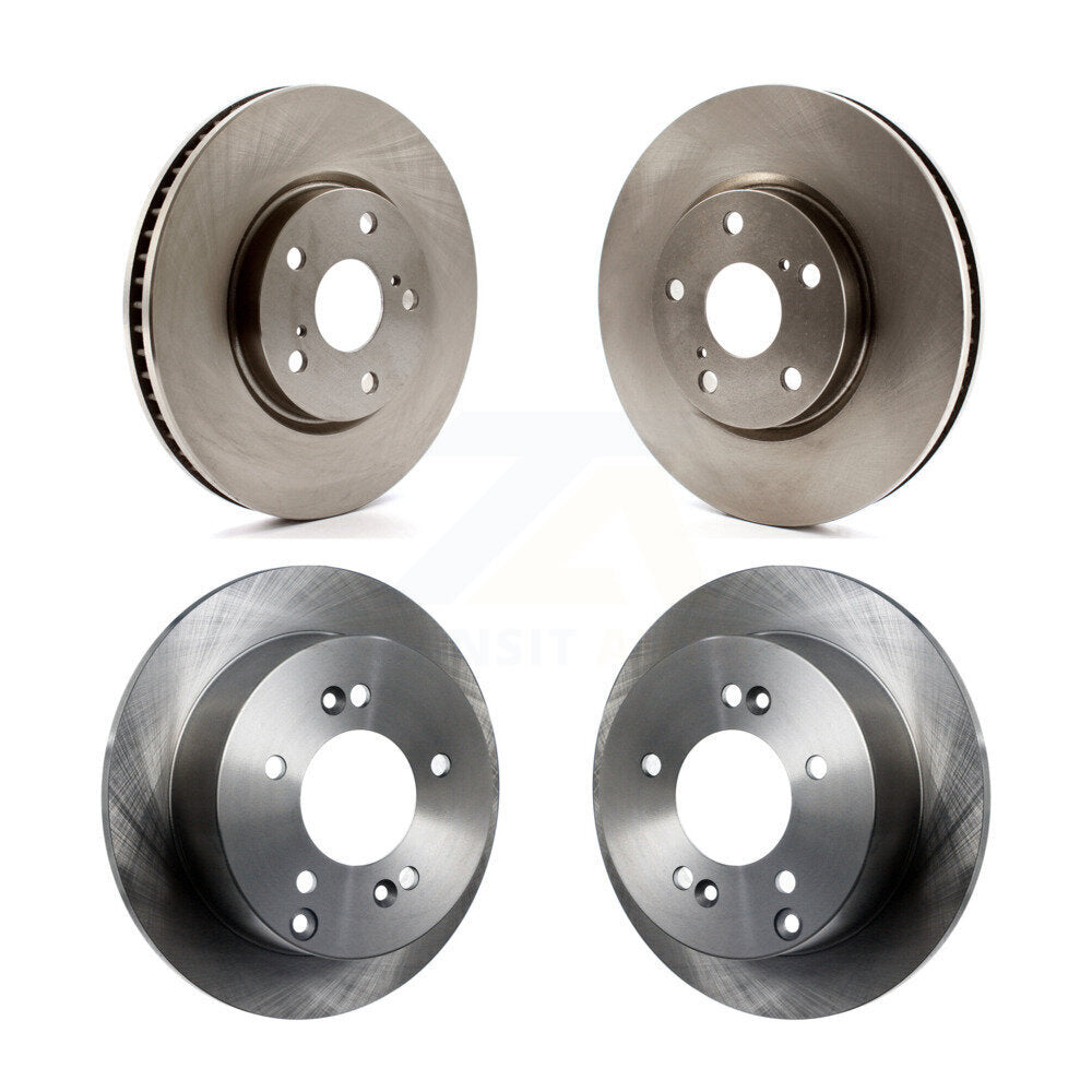 Disc Brake Rotors Front Rear Kit For Lexus IS250 Vehicles Built USA Market