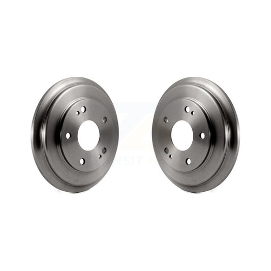 Brake Drums Rear Pair For Honda Civic