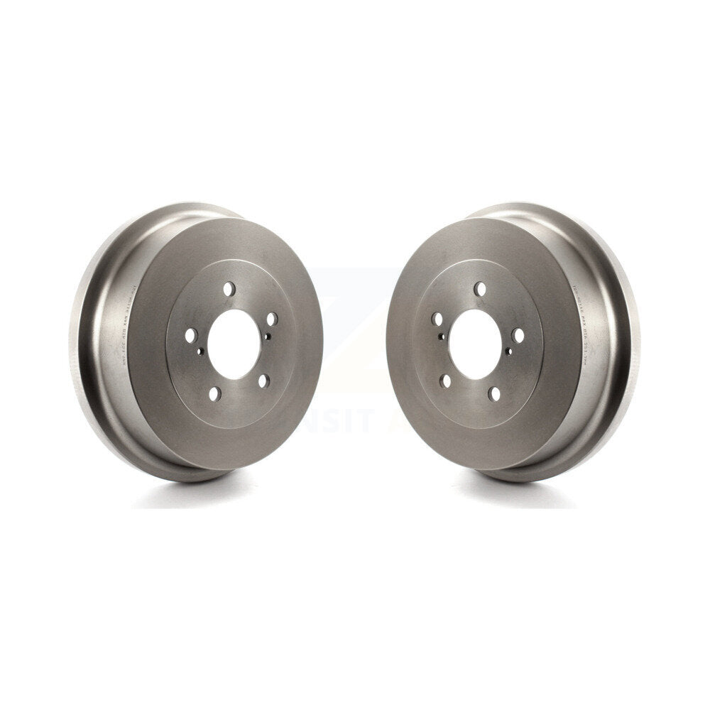 Drums Rear Pair For Dodge Caravan Grand Chrysler Town & Country Plymouth Voyager