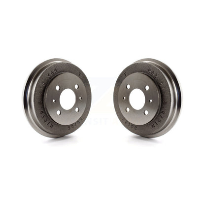 Brake Drums Rear Pair For Hyundai Accent