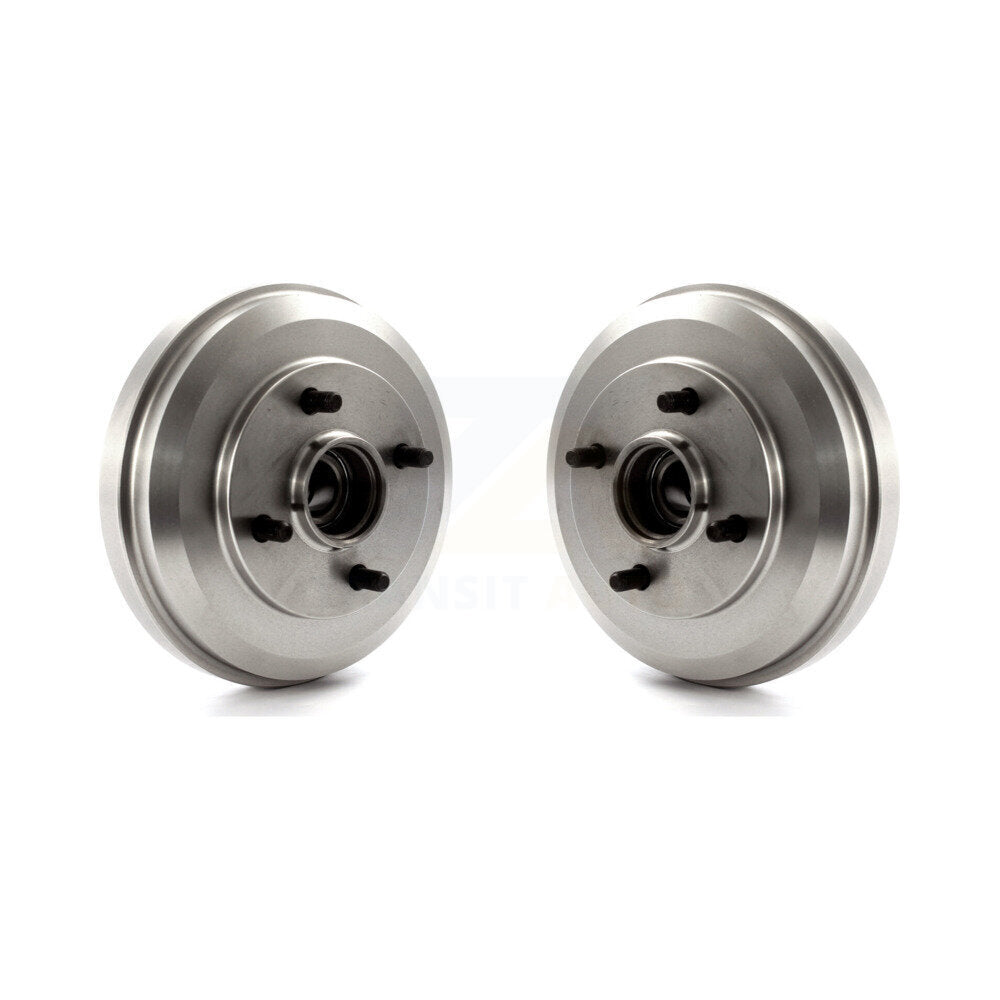 Brake Drums Rear Pair For 2009-2011 Ford Focus