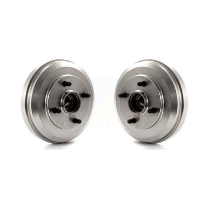 Brake Drums Rear Pair For 2009-2011 Ford Focus
