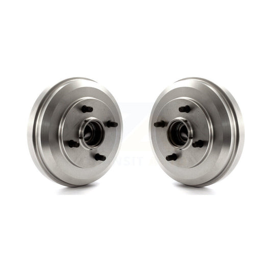 Brake Drums Rear Pair For 2009-2011 Ford Focus