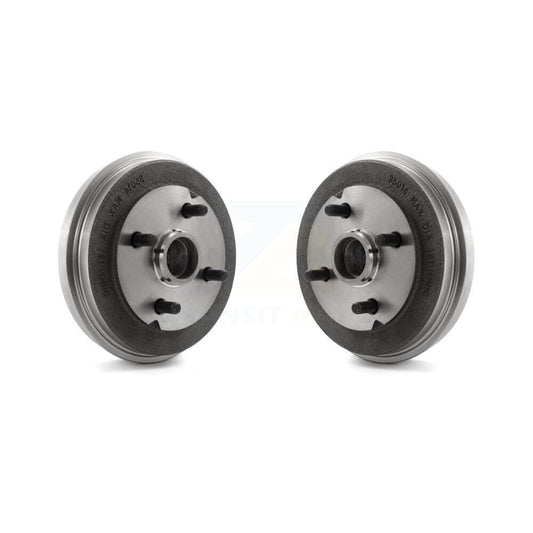 Brake Drums Rear Pair For Toyota Tercel Paseo