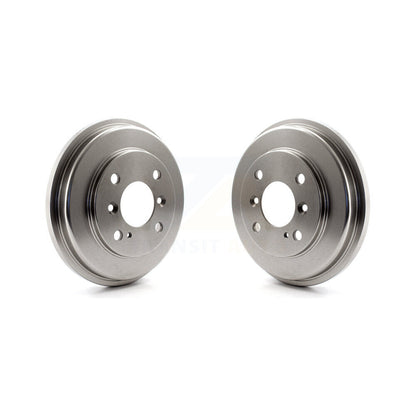 Brake Drums Rear Pair For Ford Fiesta