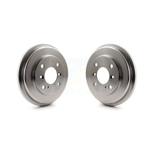Brake Drums Rear Pair For Ford Fiesta