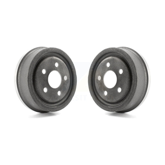 Drums Rear Pair For Chevrolet Cavalier Pontiac Sunfire Grand Am Sunbird Corsica