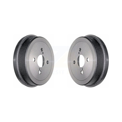 Brake Drums Rear Pair For Toyota Corolla Prizm Chevrolet Geo