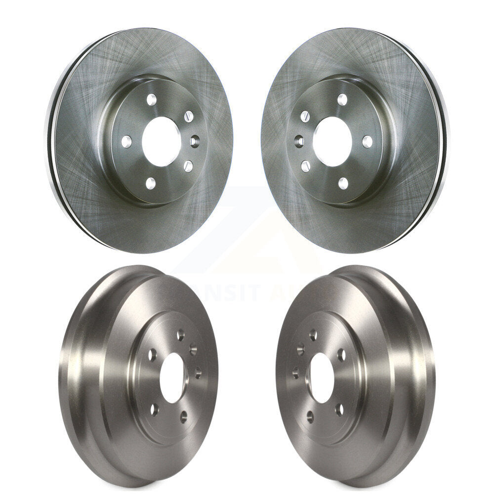 Disc Brake Rotors Drums Kit Front Rear For Chevrolet Sonic