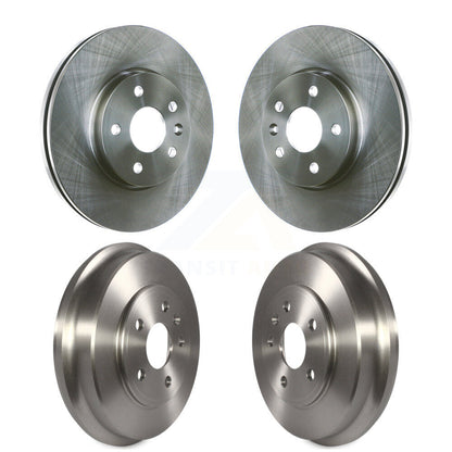 Disc Brake Rotors Drums Kit Front Rear For Chevrolet Sonic