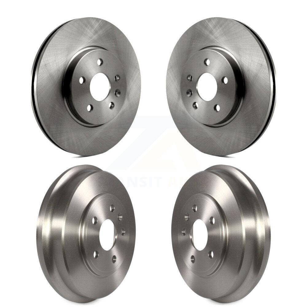 Disc Brake Rotors Drums Kit Front Rear For Chevrolet Trax Sonic