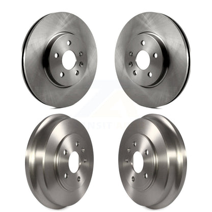 Disc Brake Rotors Drums Kit Front Rear For Chevrolet Trax Sonic