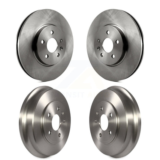 Disc Brake Rotors Drums Kit Front Rear For Chevrolet Trax Sonic