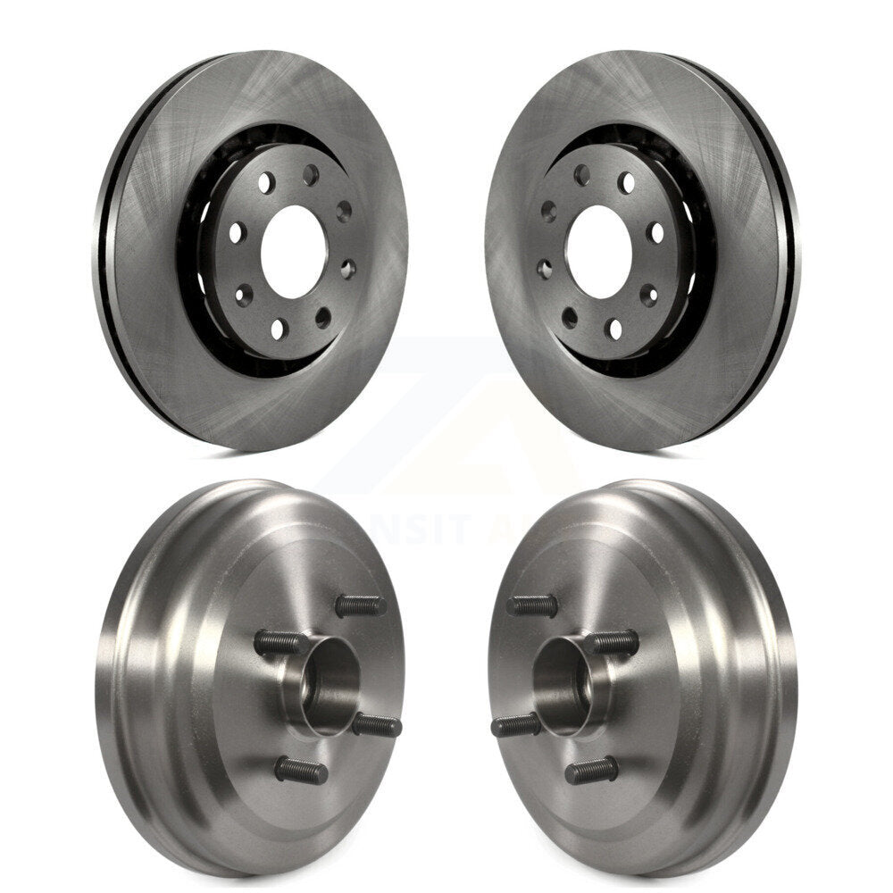 Brake Rotors Drum Front Rear Kit For Chevrolet Aveo Pontiac Aveo5 Wave G3 Suzuki