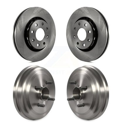 Brake Rotors Drum Front Rear Kit For Chevrolet Aveo Pontiac Aveo5 Wave G3 Suzuki