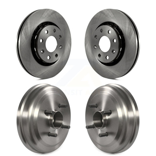 Brake Rotors Drum Front Rear Kit For Chevrolet Aveo Pontiac Aveo5 Wave G3 Suzuki