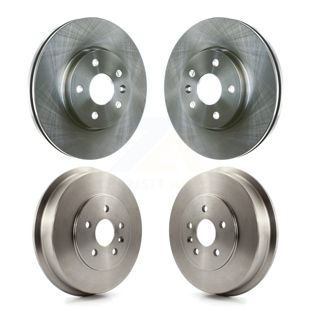 Disc Brake Rotors Drums Kit Front Rear For Chevrolet Cruze Limited