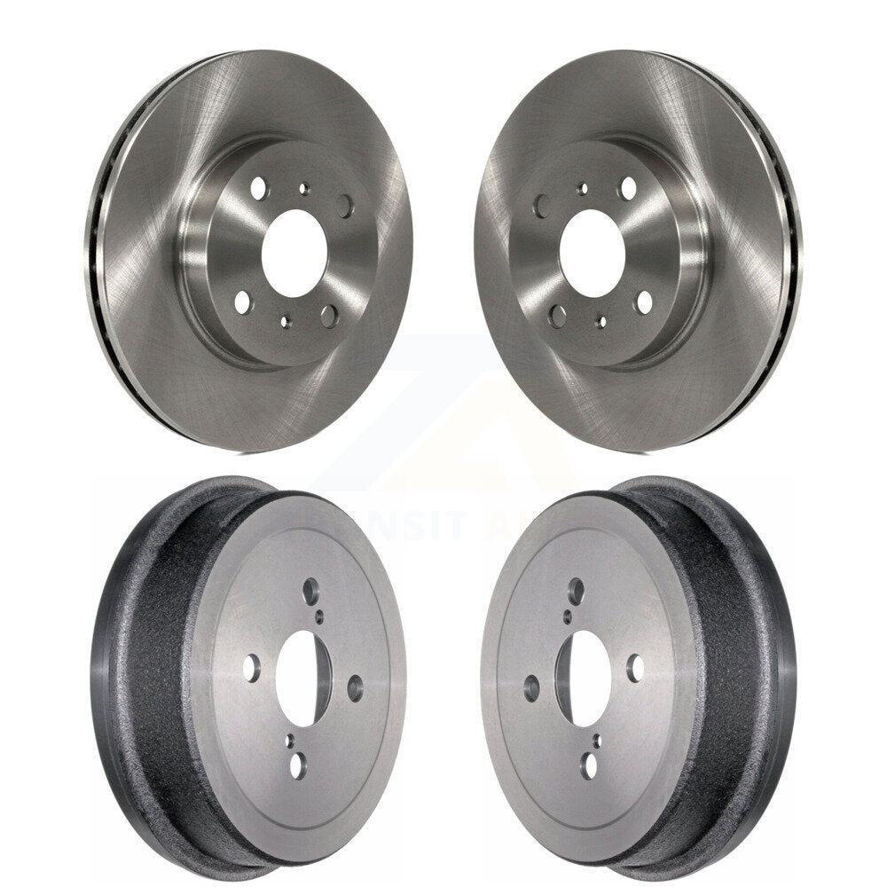 Disc Brake Rotors Drum Kit Front Rear For Toyota Corolla Prizm Chevrolet Geo