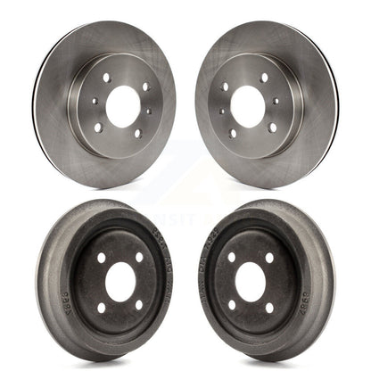 Disc Brake Rotors Drums Front Rear Kit For Saturn SL1 SC1 SL2 SC2 SL SW2 SW1 SC