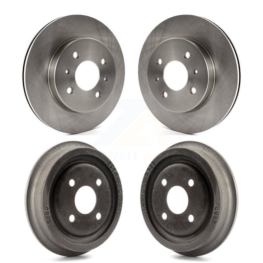 Disc Brake Rotors Drums Front Rear Kit For Saturn SL1 SC1 SL2 SC2 SL SW2 SW1 SC