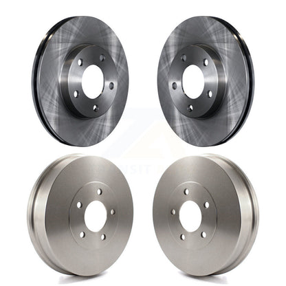 Brake Rotor Drum Front Rear Kit For Ford Escape Mercury Mariner rear brakes
