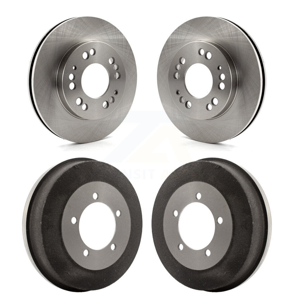 Brake Rotors Drums Front Rear Kit For Chrysler Sebring Mitsubishi Eclipse Eagle
