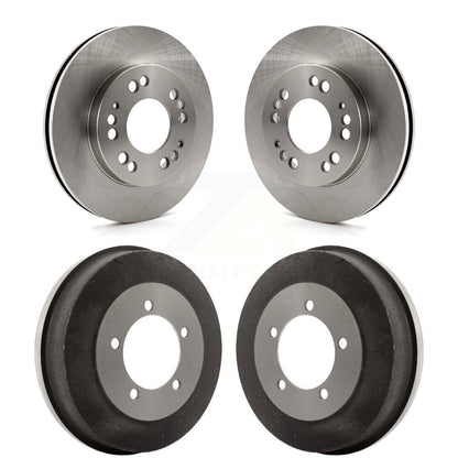 Brake Rotors Drums Front Rear Kit For Chrysler Sebring Mitsubishi Eclipse Eagle