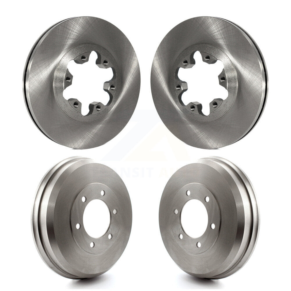 Brake Rotors Drums Front Rear Kit For Chevrolet Colorado GMC Canyon Isuzu i-280
