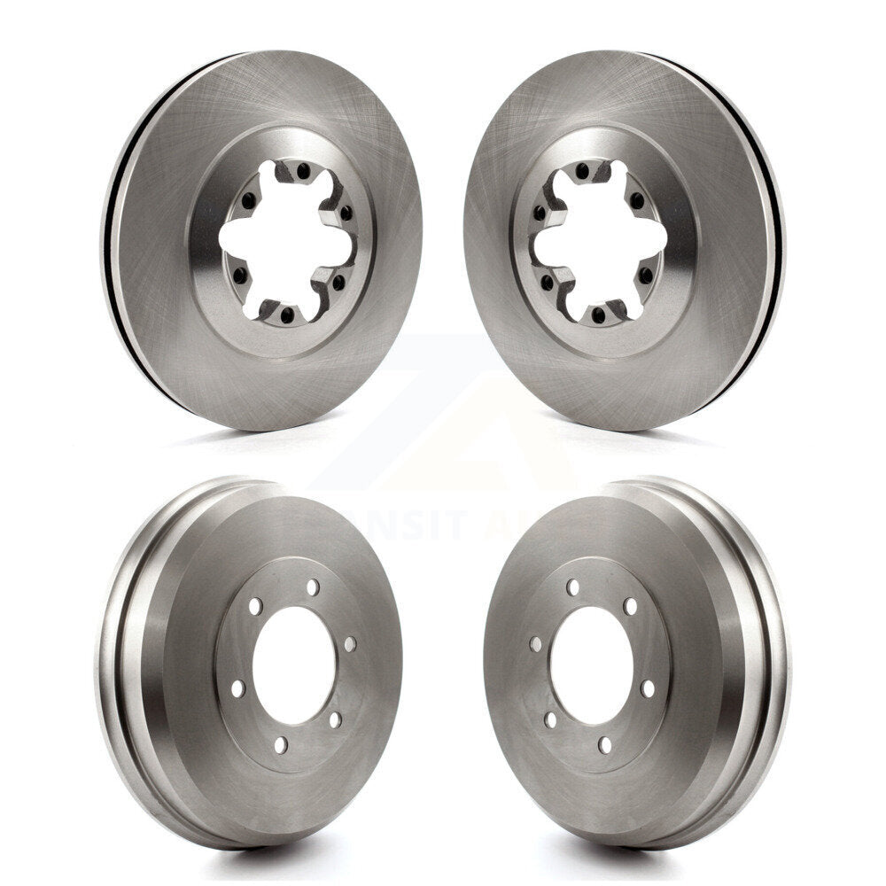 Disc Brake Rotor Drum Front Rear Kit For 2009-2012 Chevrolet Colorado GMC Canyon