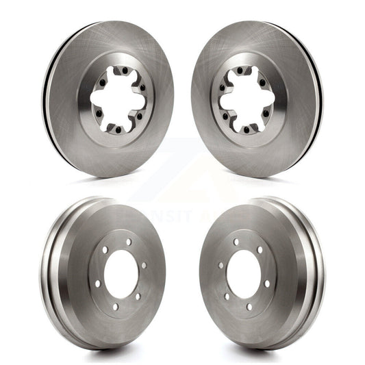 Disc Brake Rotor Drum Front Rear Kit For 2009-2012 Chevrolet Colorado GMC Canyon