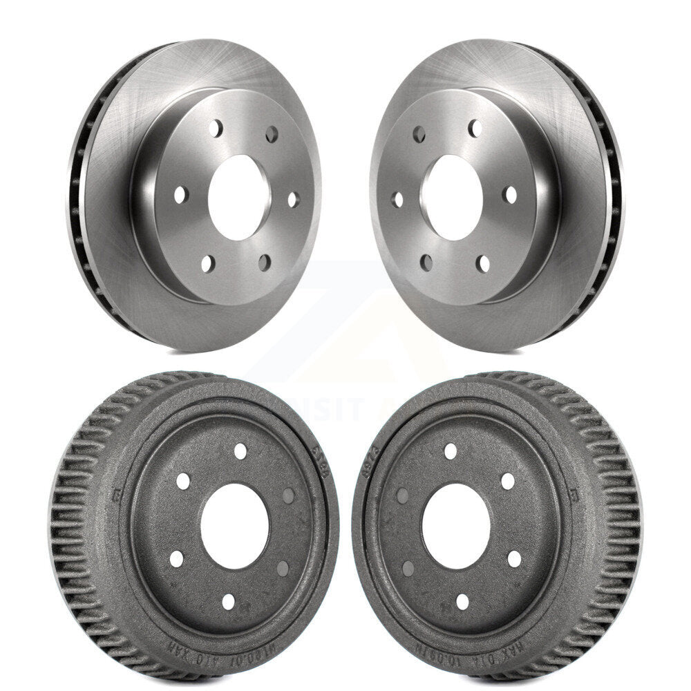 Disc Brake Rotors Drum Front Rear Kit For K1500 Chevrolet GMC Tahoe Yukon Blazer