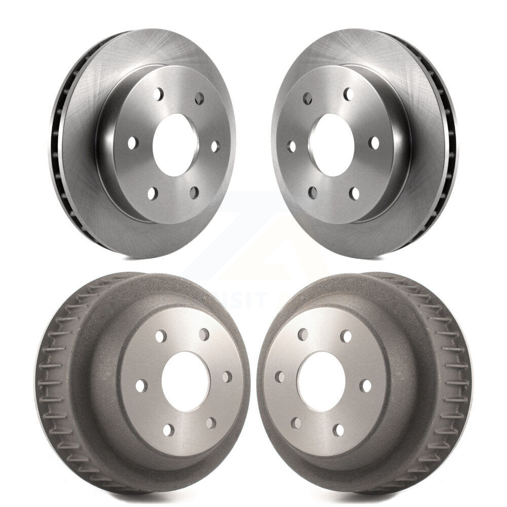 Disc Brake Rotors Drums Kit Front Rear For K1500 GMC Chevrolet K2500
