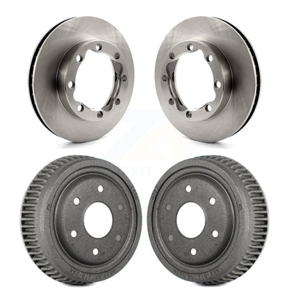 Brake Rotor Drum Front Rear Kit For 98-99 Chevrolet Tahoe 4WD with DIESEL engine
