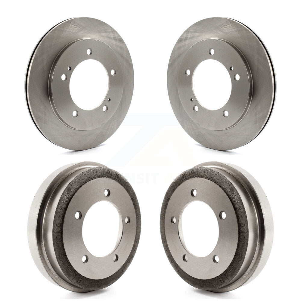 Brake Rotors Drums Front Rear Kit For 2000-2004 Chevrolet Tracker Suzuki Vitara